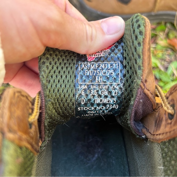 Red Wing Brown Leather King Toe Waterproof Boots - Picture 6 of 6